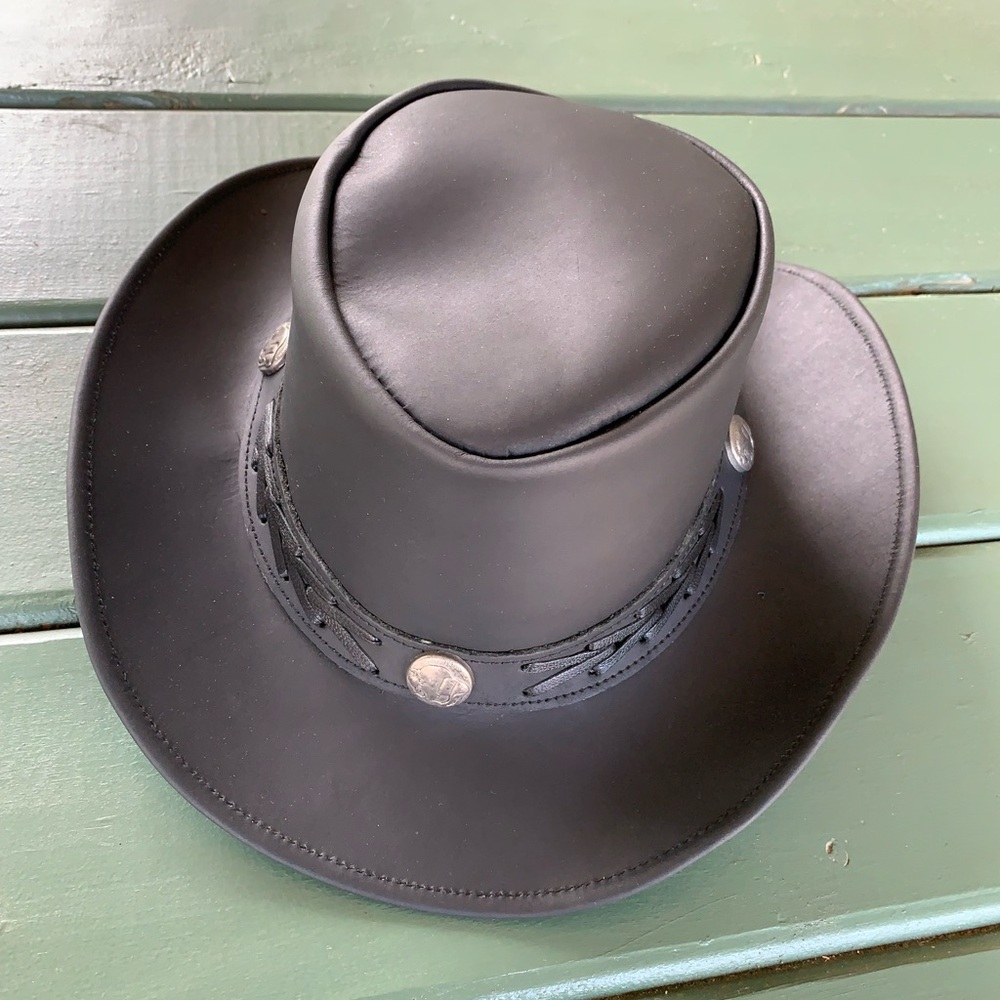 Unik Midnight Black Western Hat